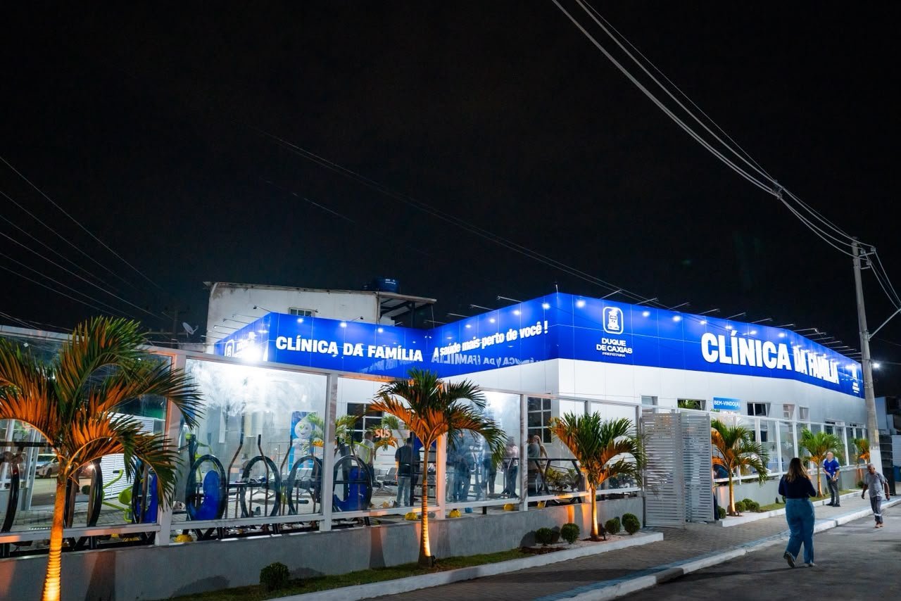 Duque de Caxias inaugura 25ª Clínica da Família no Jardim Leal