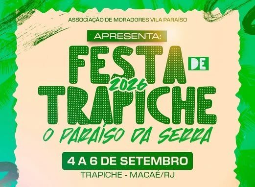 Festa de Trapiche terá três dias de programação em Macaé
