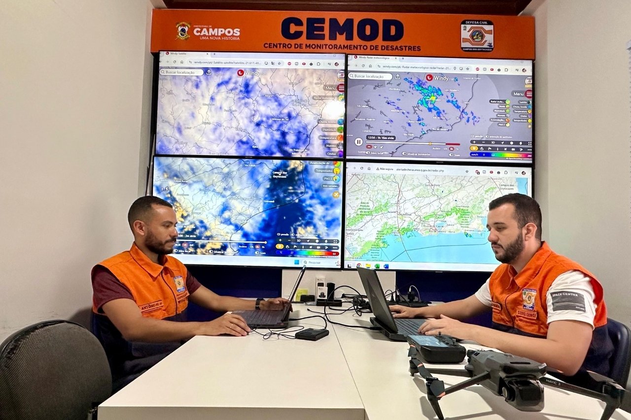 Defesa Civil alerta para rajadas de vento em Campos entre sexta e sábado