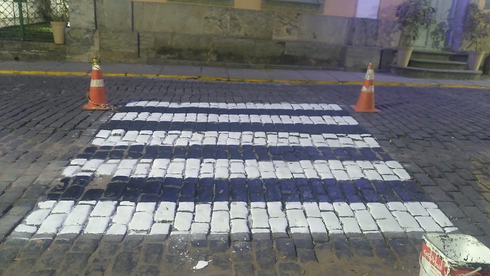 Valença reforça sinalização no entorno da Praça XV de Novembro