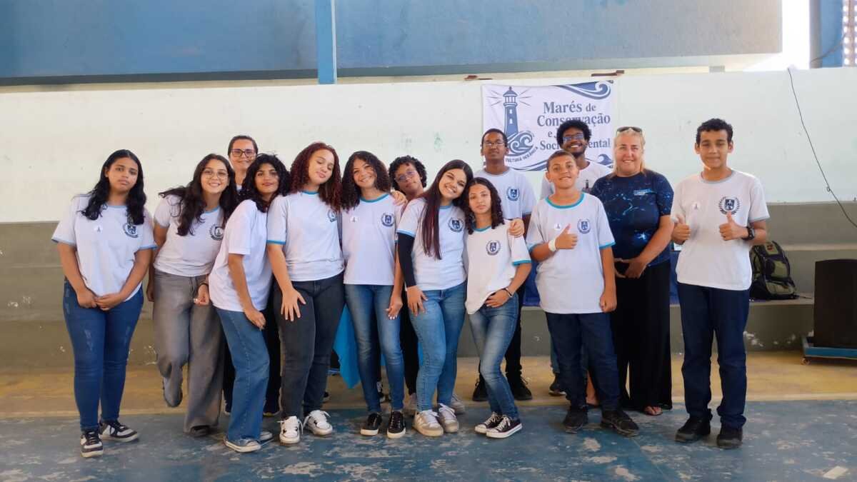São Pedro da Aldeia leva projeto sobre oceanos a escola municipal