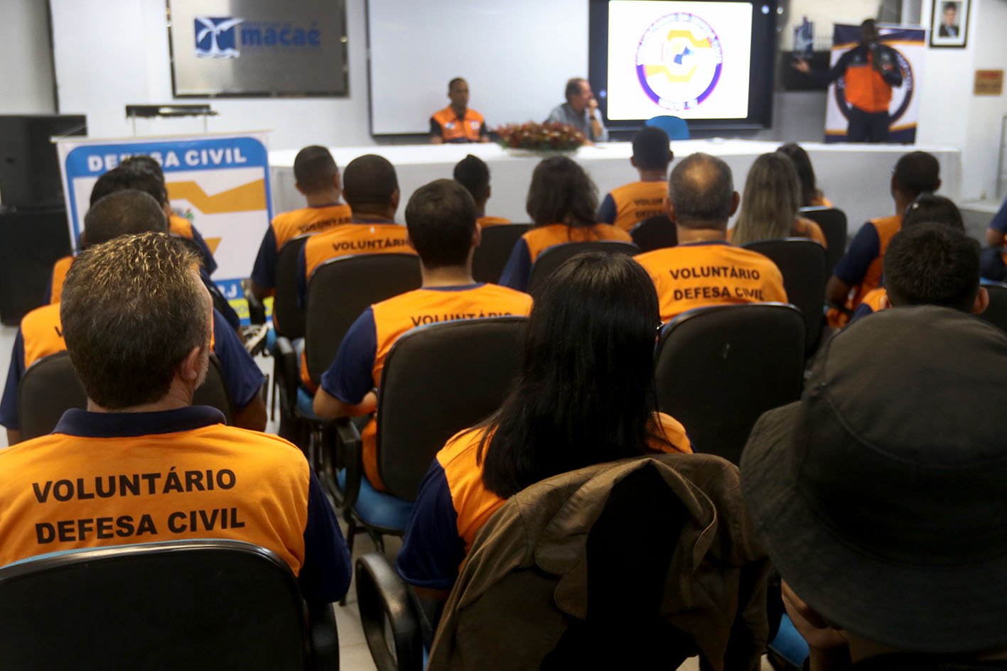 Formação de voluntários da Defesa Civil começa nesta quarta em Macaé