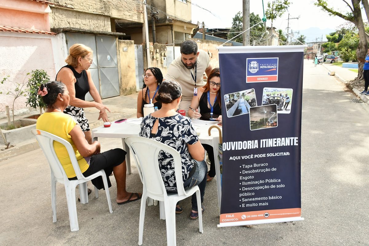 Ouvidoria itinerante chega a três bairros de Nova Iguaçu nesta semana