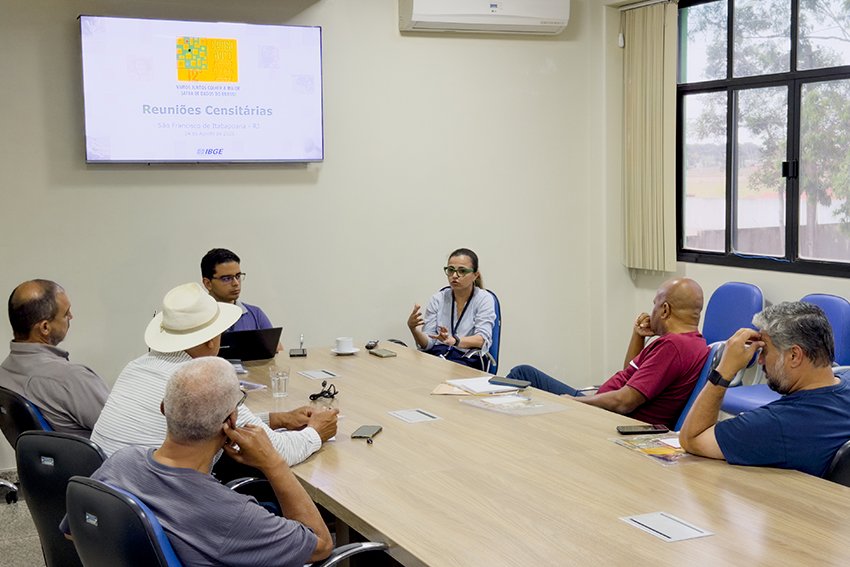 São Francisco de Itabapoana recebe IBGE para reunião sobre Censo Agro 2027