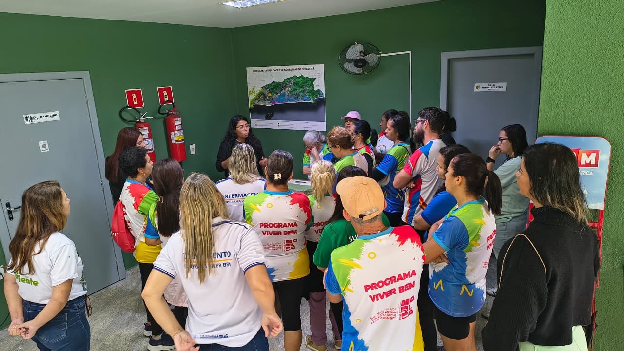 Maricá leva alunos do Viver Bem a atividade ambiental no Espraiado