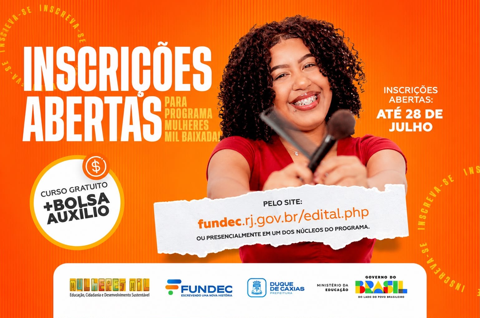 Fundec abre 380 vagas gratuitas para mulheres em Duque de Caxias