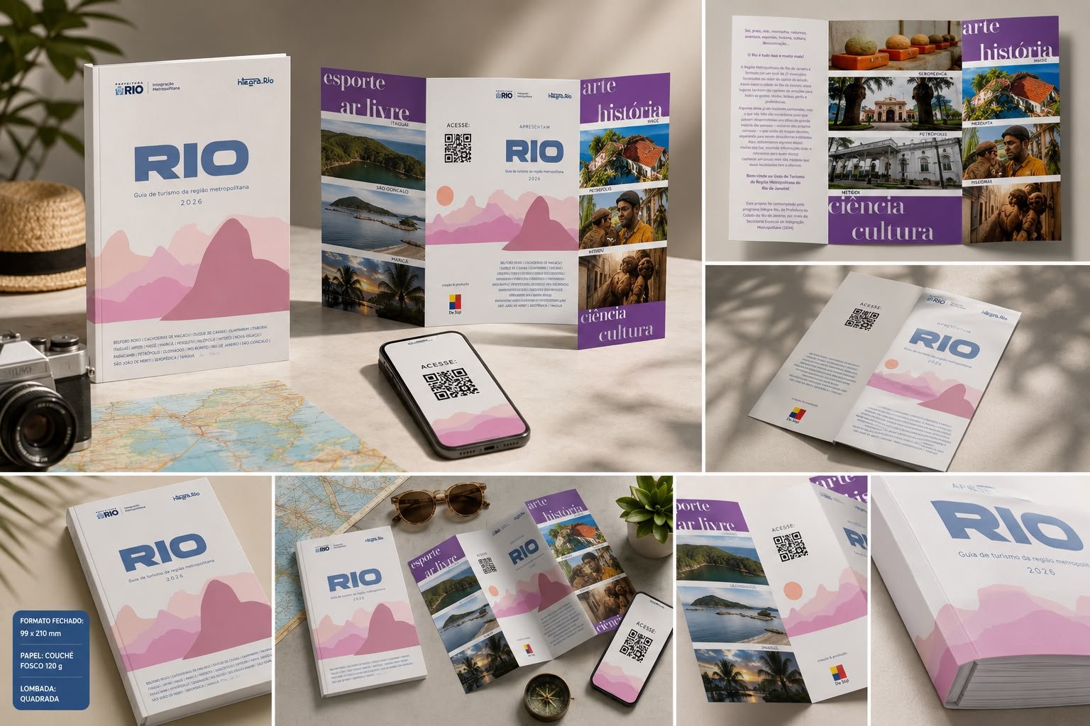 Rio patrocina guia turístico dos 22 municípios da Região Metropolitana
