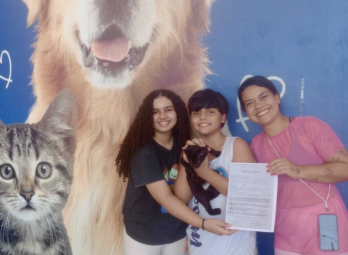Feira de adoção aproxima cães e gatos de novas famílias em São Pedro da Aldeia