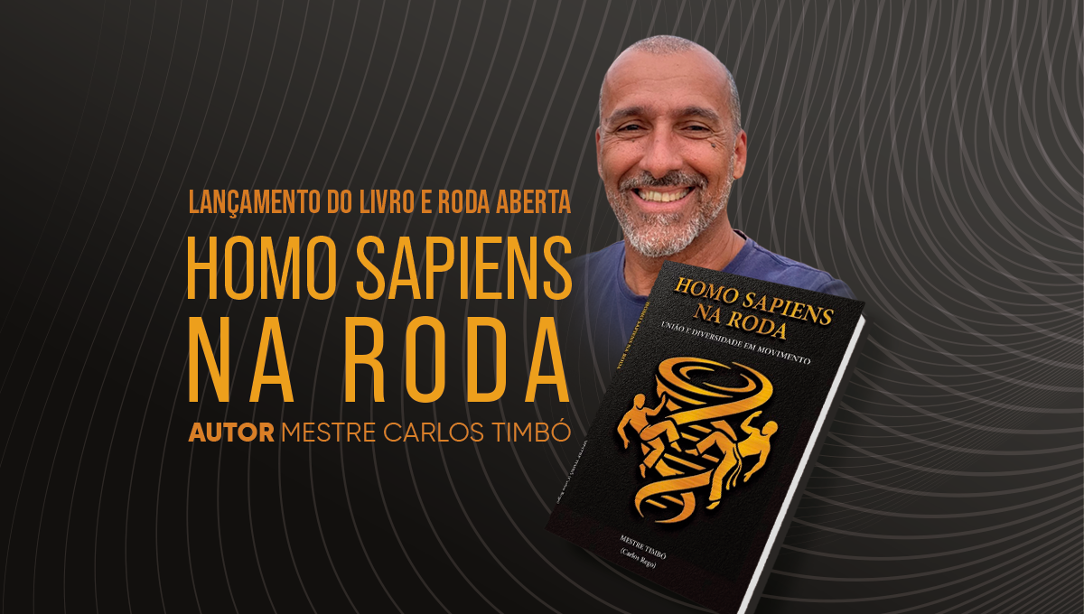 São Pedro da Aldeia recebe lançamento de livro com roda aberta de capoeira