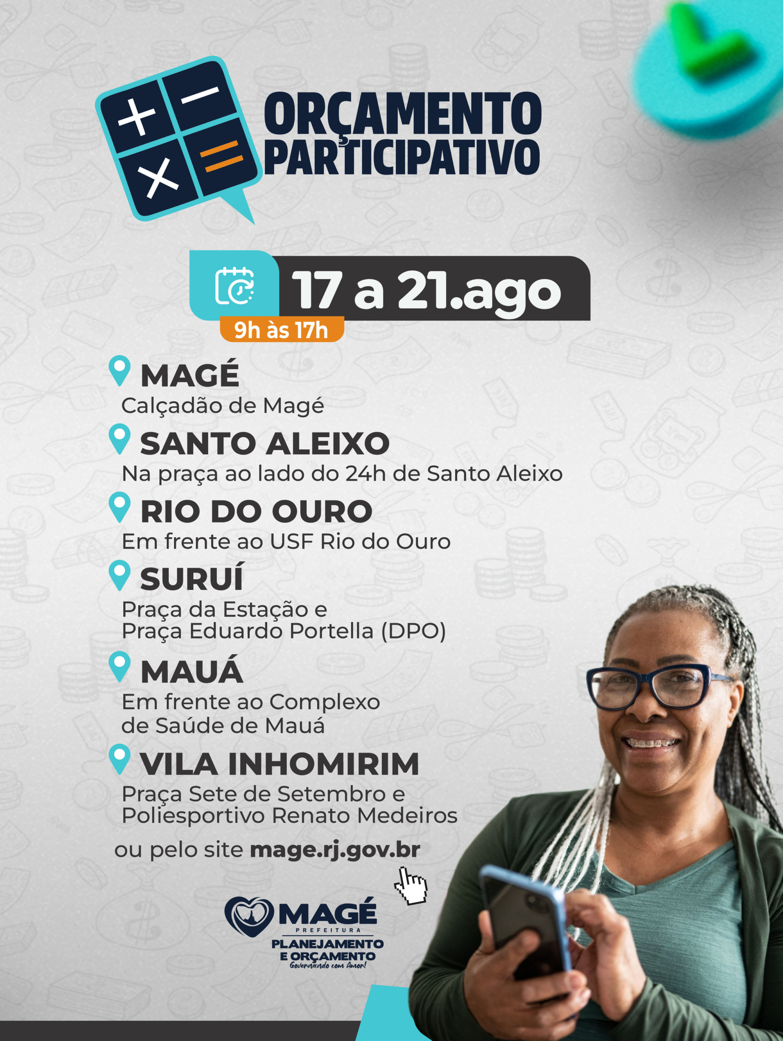 Magé inicia votação do Orçamento Participativo 2026