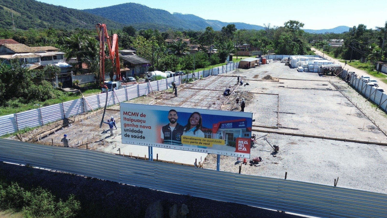 Maricá inicia construção da maior UBS da cidade em Itaipuaçu