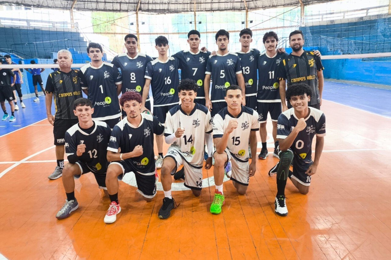 Campos Vôlei estreia na Taça Rio Sub-21 contra o Fluminense com entrada gratuita