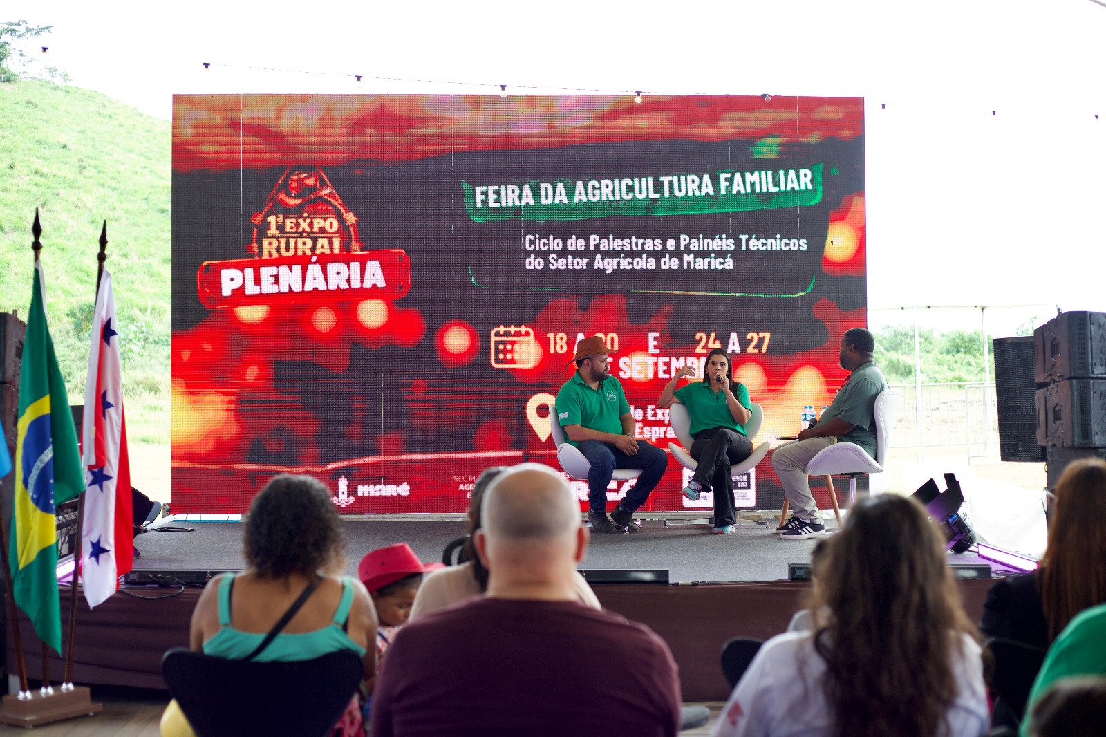 Expo Rural de Maricá debate cultivo de aipim e redução do desperdício de alimentos