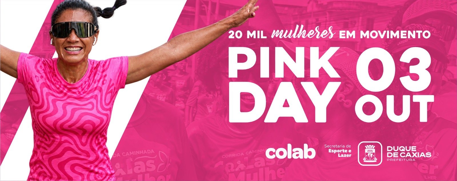 Duque de Caxias abre inscrições gratuitas para corrida e caminhada Pink Day