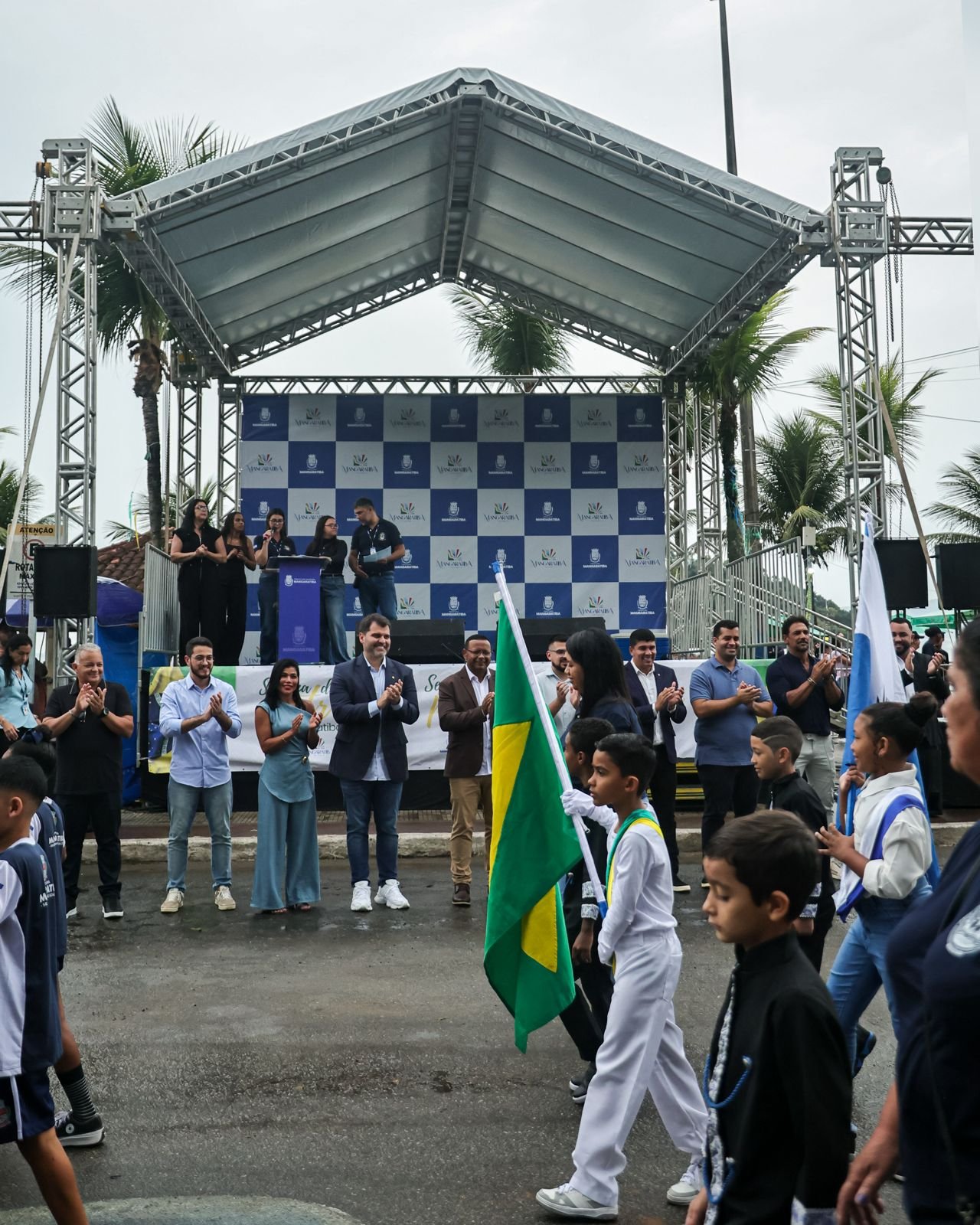 Mangaratiba abre desfile cívico da Semana da Pátria em Conceição de Jacareí