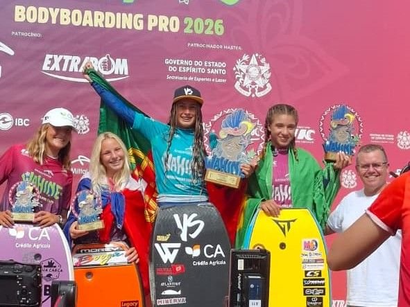Melissa Souza, de Rio das Ostras, conquista vice-campeonato mundial de bodyboarding