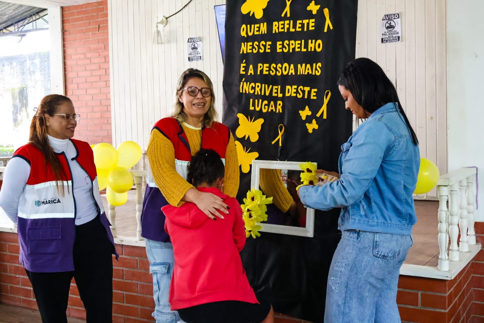 Acolhidos de abrigo em Maricá participam de conversa sobre saúde mental