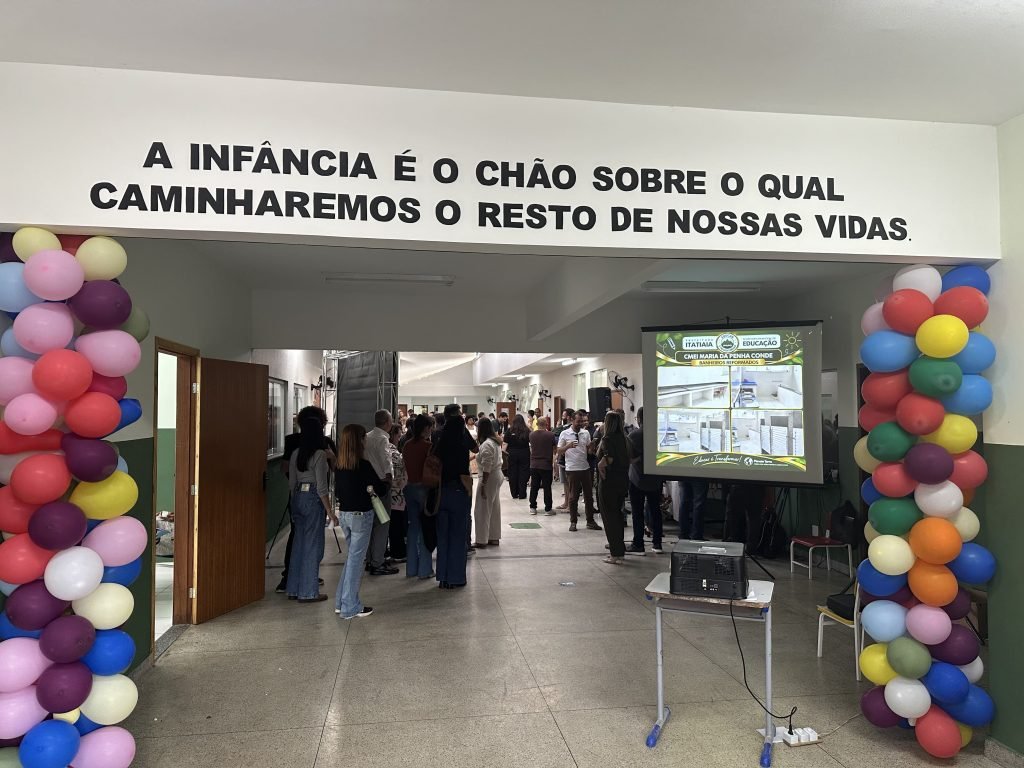 CMEI de Itatiaia ganha salas, brinquedoteca e melhorias de acessibilidade