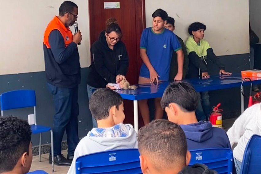 Escola de Floresta receberá ações da Defesa Civil em São Francisco de Itabapoana