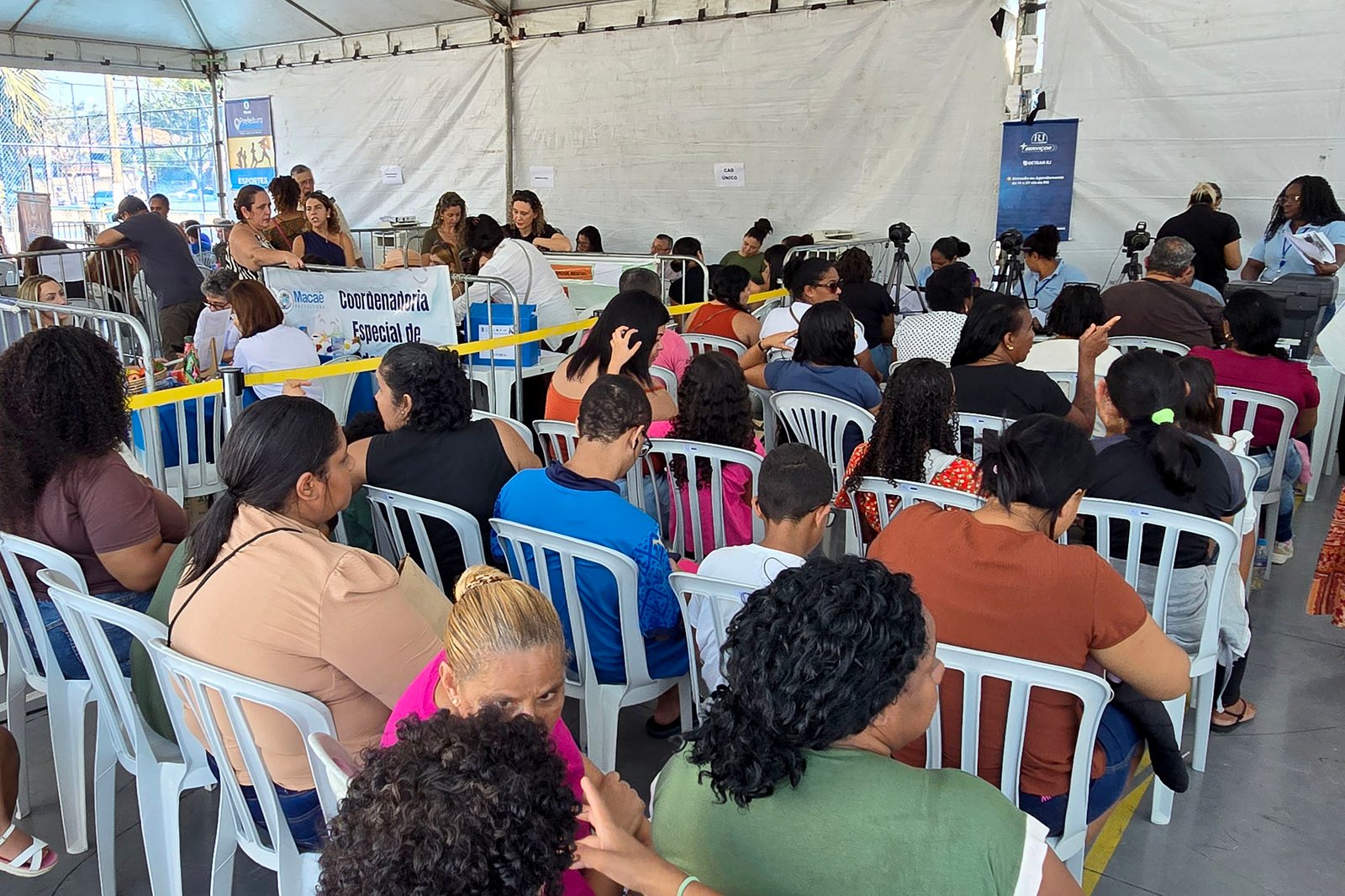 Macaé registra mais de 1 mil atendimentos em ação no Parque Aeroporto