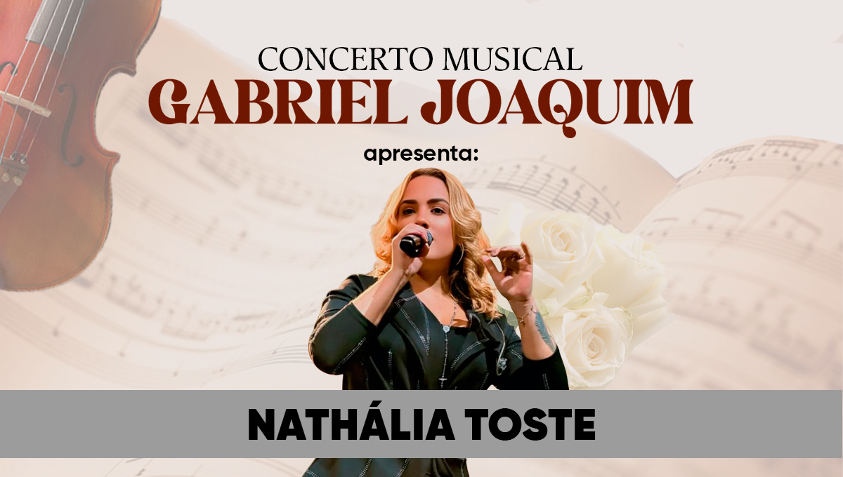 São Pedro da Aldeia terá concerto gratuito de Nathália Toste e Banda na quarta-feira