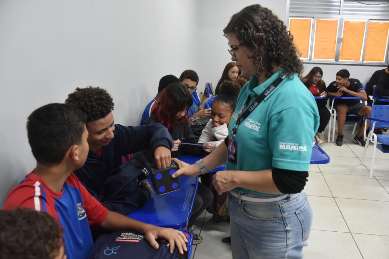 Estudantes de Maricá participam de atividades sobre emoções e convivência