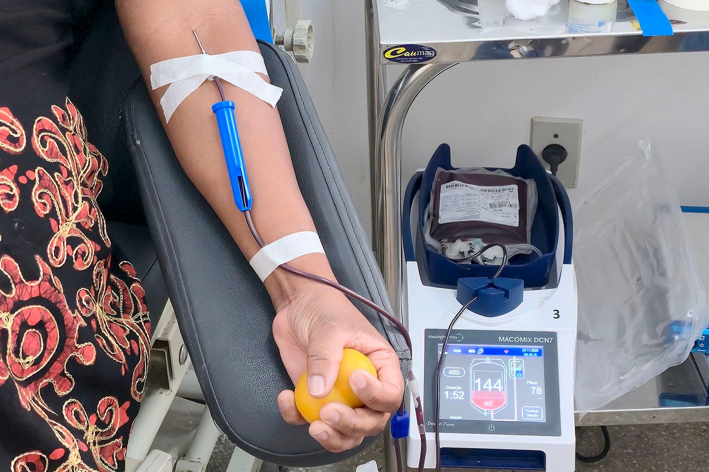 Macaé pede doações de sangue O+ e O-; atendimento vai das 7h30 às 12h30
