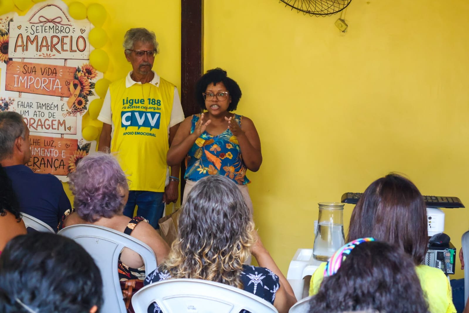 Maricá reúne usuários do CRAS São José em atividade sobre saúde mental