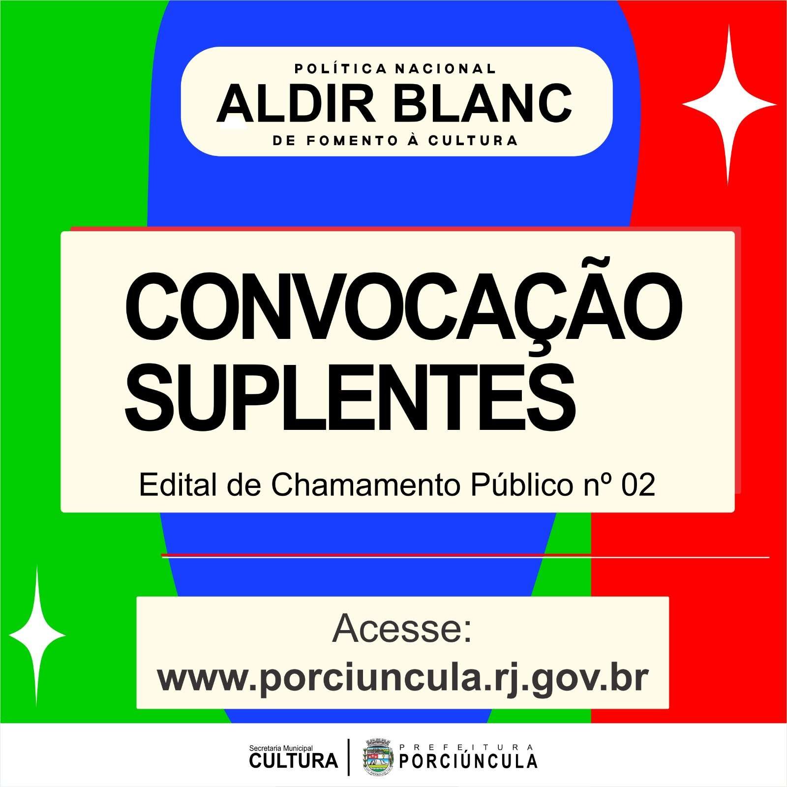 Porciúncula convoca suplente em edital da PNAB Ciclo II