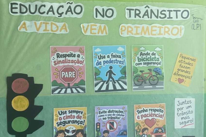 Escolas e creches de São Francisco de Itabapoana promovem educação no trânsito
