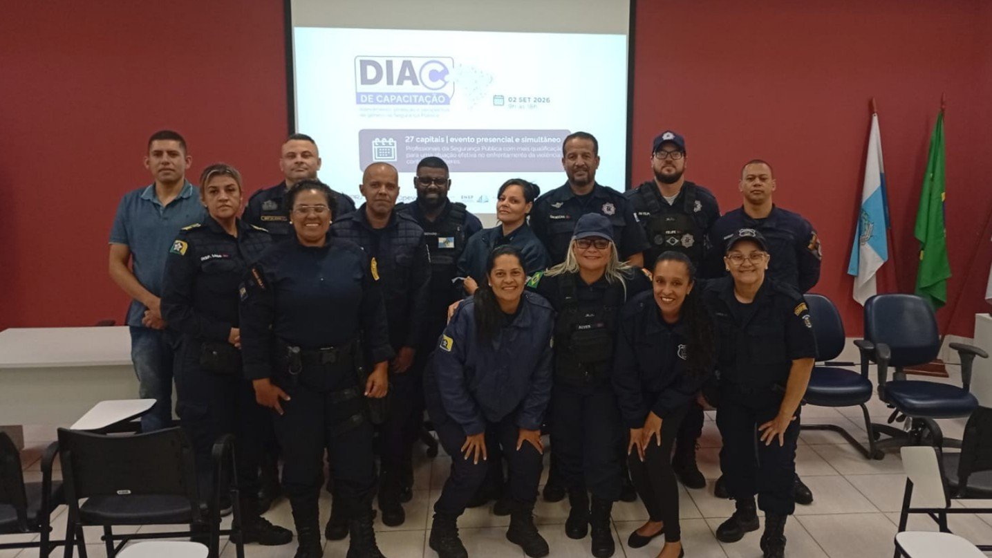 Guarda de Barra do Piraí participa de capacitação sobre atendimento a mulheres