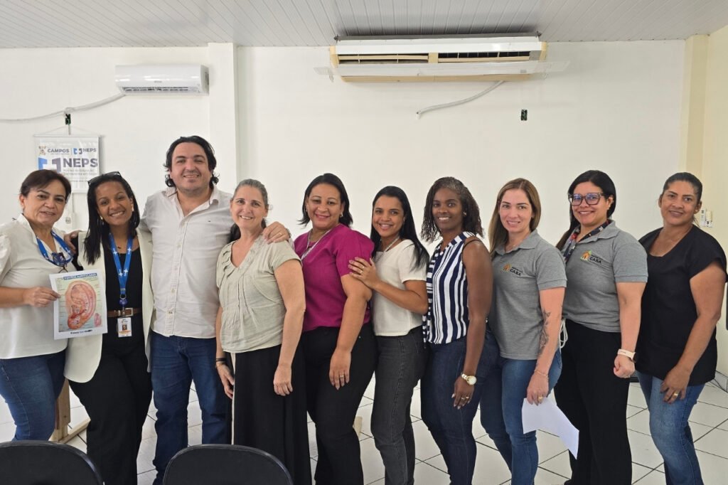 Campos capacita enfermeiras do Melhor em Casa para uso de auriculoterapia