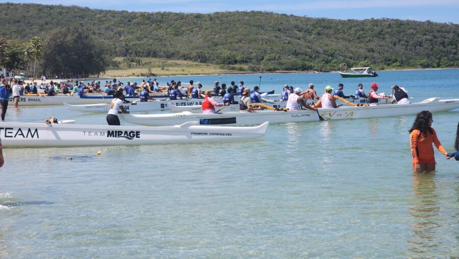 Iguaba Grande recebe regatas de canoa havaiana na Praia dos Ubás nos dias 12 e 13