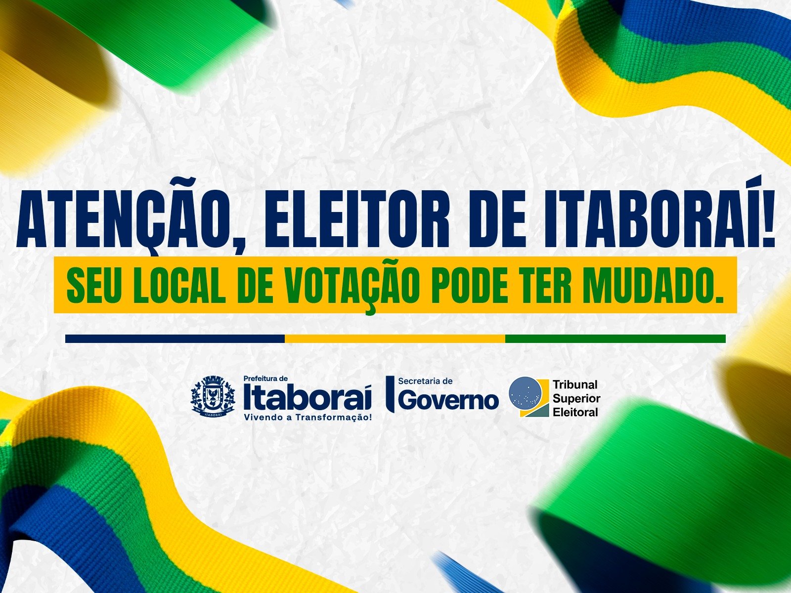 Itaboraí muda locais de votação; eleitores devem conferir novas escolas para outubro