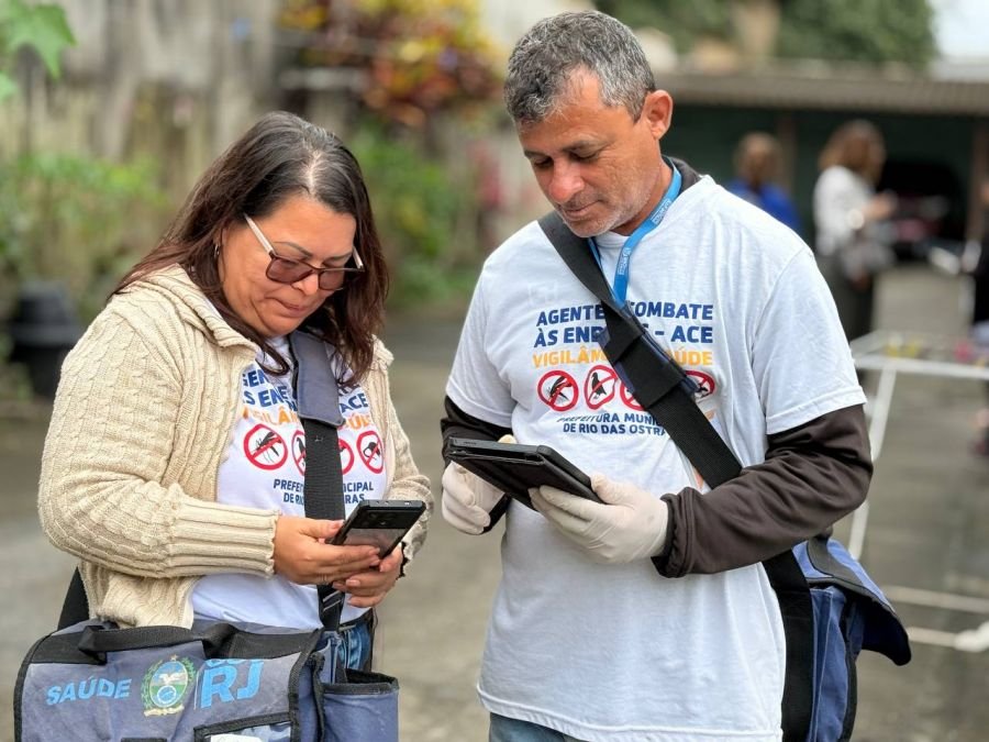 Rio das Ostras adota tablets nas visitas de agentes de combate às endemias