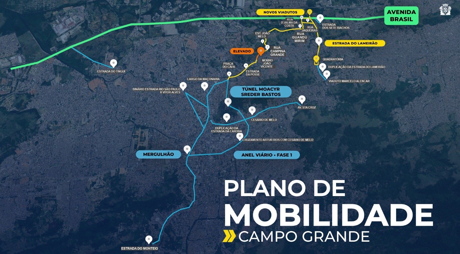 Rio inicia ligação expressa entre a Estrada da Posse e a Avenida Brasil