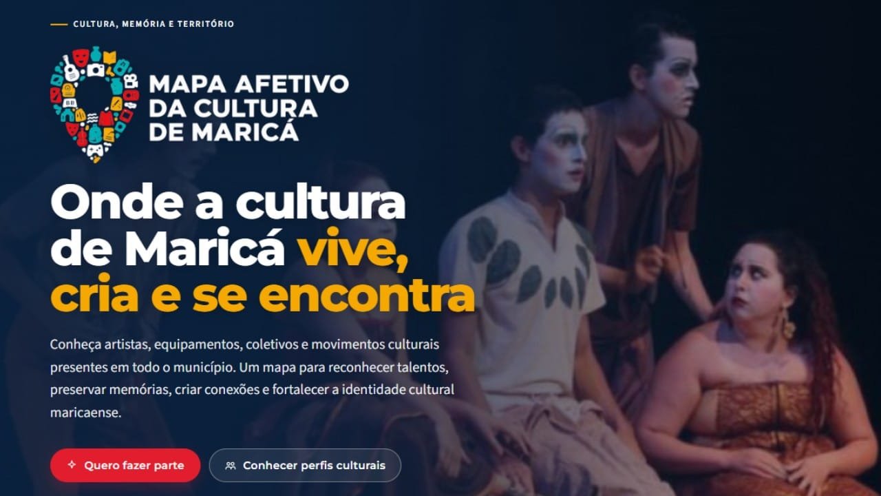 Maricá terá mapa digital gratuito para conectar artistas e espaços culturais