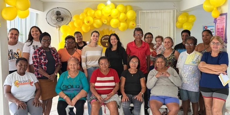 CRAS de Bom Jesus do Itabapoana debate sentimentos e acolhimento com grupo de convivência