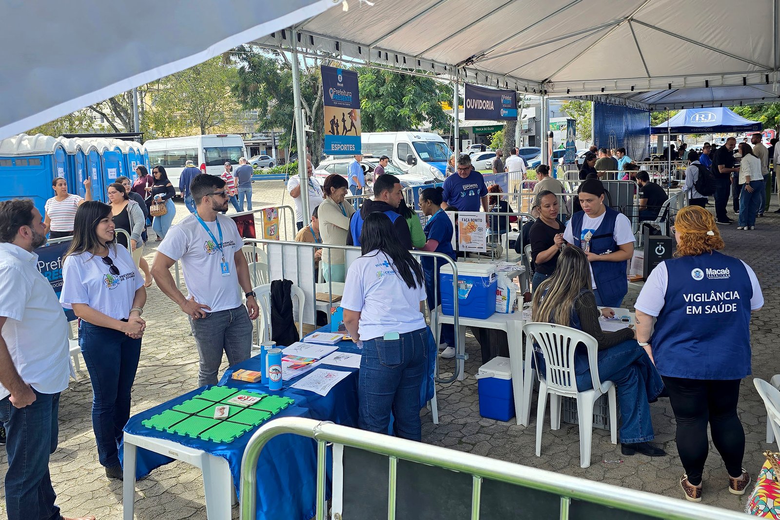 Macaé terá emissão de RG, vacinação e CadÚnico no Parque Aeroporto em 26 de setembro
