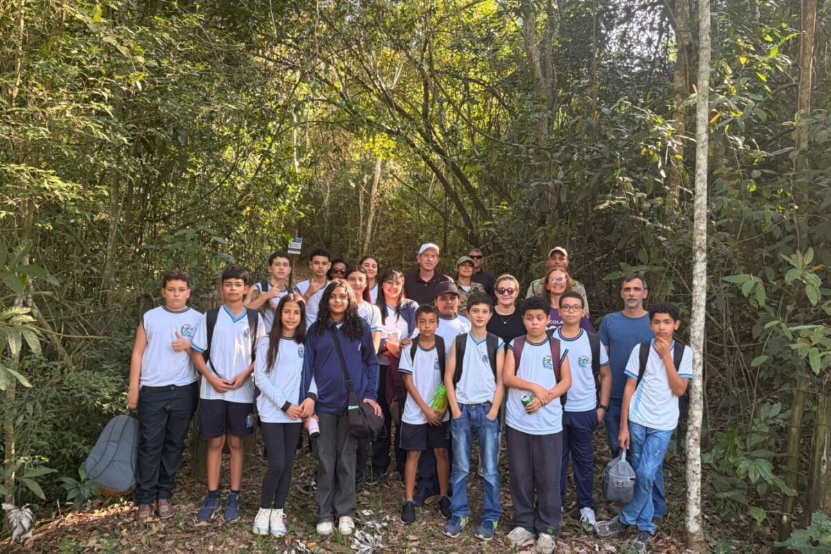 Alunos de Falcão visitam Horto dos Quatis em atividade de educação ambiental