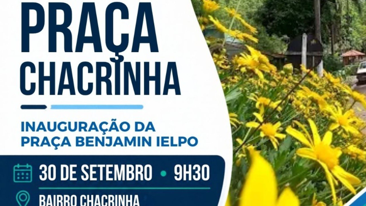 Valença entrega Praça Benjamin Ielpo restaurada no dia 30 de setembro