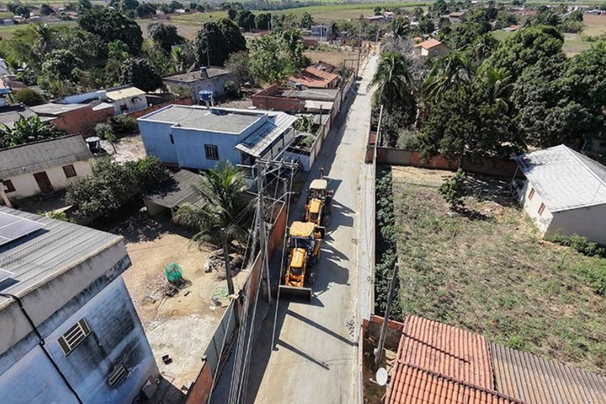 Pavimentação de cerca de seis vias em Bom Jardim entra na reta final em São Francisco de Itabapoana