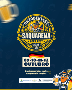 Saquarema Beer Fest terá entrada gratuita e shows de 9 a 12 de outubro