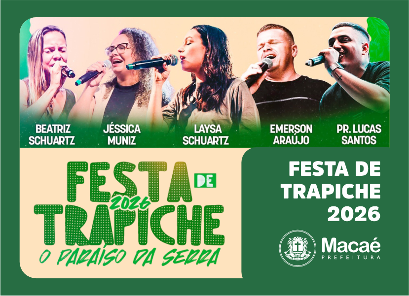 Macaé terá Festa de Trapiche gratuita com shows e esportes de sexta a domingo