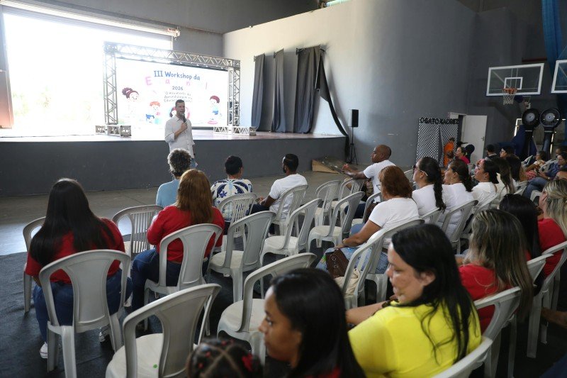 São João da Barra reúne cerca de 400 profissionais em workshop da Educação Infantil
